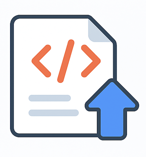 Upload Code Icon